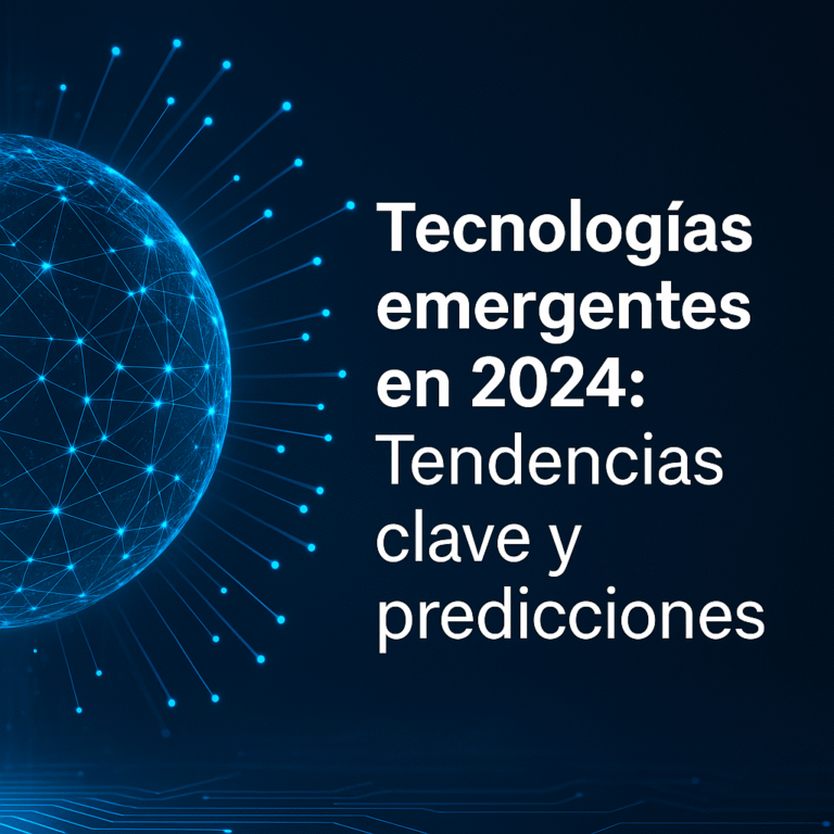 Innovación tecnológica y tendencias digitales con inteligencia artificial y circuitos futuristas